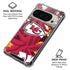 NFL Kansas City Chiefs Tropical Print Pixel 9/9 Pro Clear Case